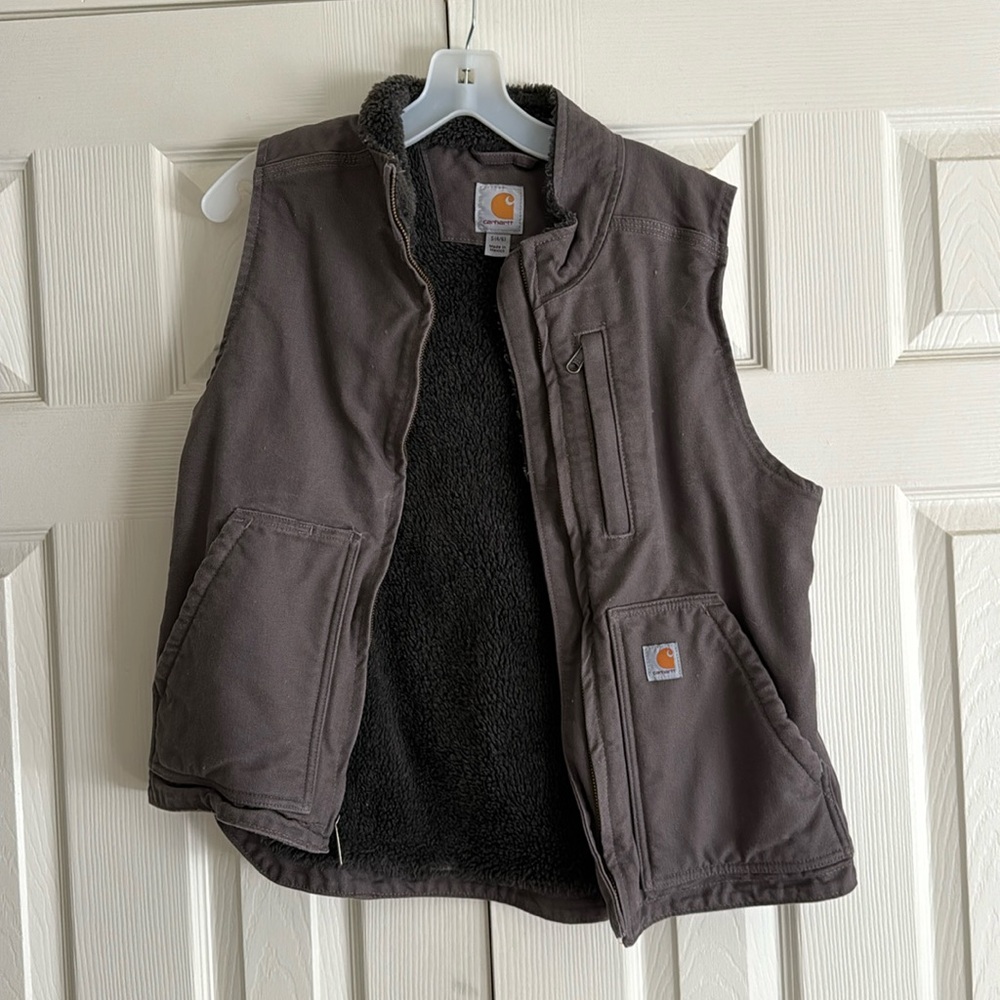 NWOT Carhartt Heavy Duty Sherpa Lined Vest